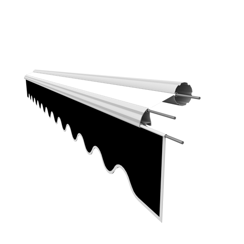 Markisen-Ersatzvolant – Für 3 m Markisen (282x21 cm), PU-beschichtet, 280 g/m² - Vana Deutschland Sunavo