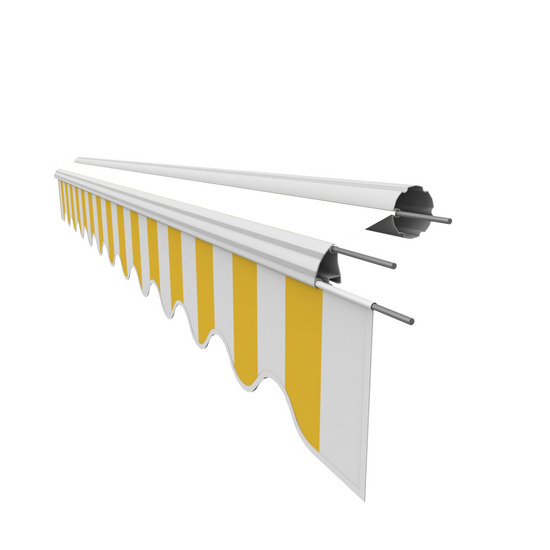 Markisen-Ersatzvolant – Für 4 m Markisen (383x21 cm), PU-beschichtet, 280 g/m² - Vana Deutschland Sunavo