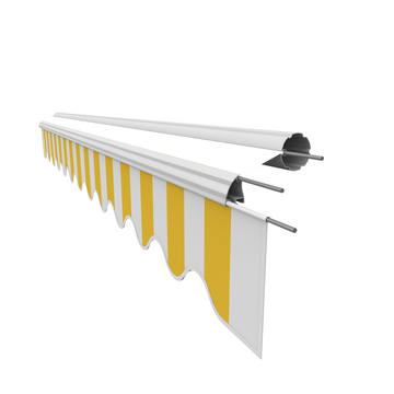 Markisen-Ersatzvolant – Für 4 m Markisen (383x21 cm), PU-beschichtet, 280 g/m² - Vana Deutschland Sunavo