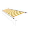 Markisentuch Ersatzstoff ohne Volant – 5,5x3 m, PU-beschichtet, 280 g/m² - Vana Deutschland Sunavo