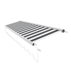 Markisentuch Ersatzstoff ohne Volant – 3x2 m, PU-beschichtet, 280 g/m² - Vana Deutschland Sunavo
