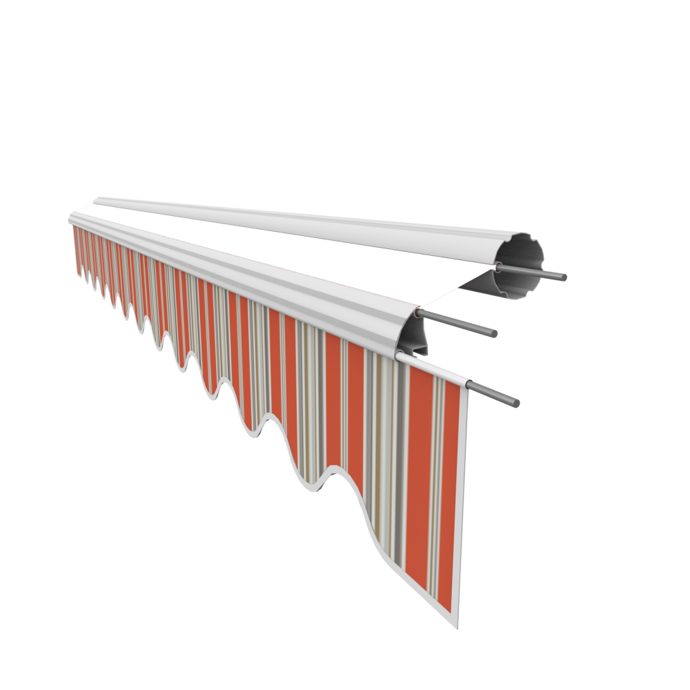 Markisen-Ersatzvolant – Für 4 m Markisen (383x21 cm), PU-beschichtet, 280 g/m² - Vana Deutschland Sunavo
