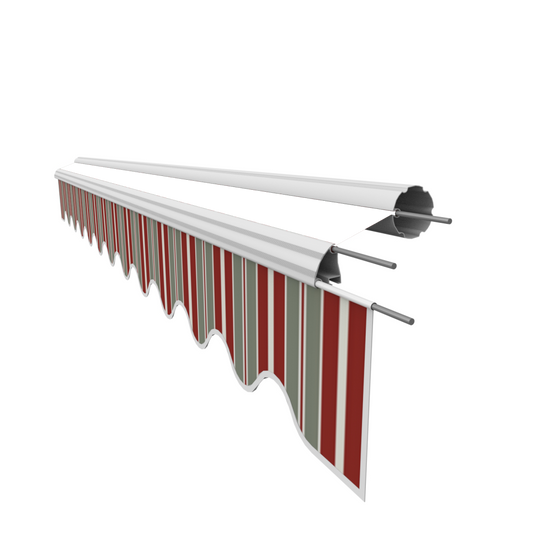 Markisen-Ersatzvolant – Für 4 m Markisen (383x21 cm), PU-beschichtet, 280 g/m² - Vana Deutschland Sunavo