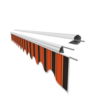 Markisen-Ersatzvolant – Für 5 m Markisen (483x21 cm), PU-beschichtet, 280 g/m² - Vana Deutschland Sunavo