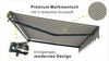 VANA Gelenkarmmarkise 3x2,5 m Handkurbel SP1105 - Vana Deutschland Sunavo