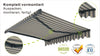 VANA Gelenkarmmarkise 3x2,5 m Handkurbel SP1105 - Vana Deutschland Sunavo
