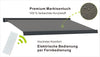 VANA Elektrische Vollkassettenmarkise Hellgrau RAL 7004 LED & Motor SP1308EML - Vana Deutschland Sunavo