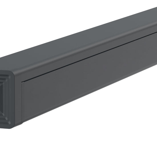 VANA Elektrische Vollkassettenmarkise Dunkelgrau RAL 7012 LED & Motor SP1308EML - Vana Deutschland Sunavo