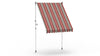 VANA Klemmmarkise 250x150cm Ohne Bohren Höhenverstellbar Weiß - Vana Deutschland Sunavo