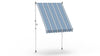 VANA Klemmmarkise 250x150cm Ohne Bohren Höhenverstellbar Weiß - Vana Deutschland Sunavo