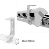 VANA Stahl Kombi-Halterung SPP059 – Wand- & Deckenmontage für Markisen (35mm / 40mm) - Vana Deutschland Sunavo