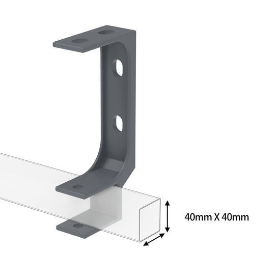 VANA Stahl Kombi-Halterung SPP059 – Wand- & Deckenmontage für Markisen (35mm / 40mm) - Vana Deutschland Sunavo