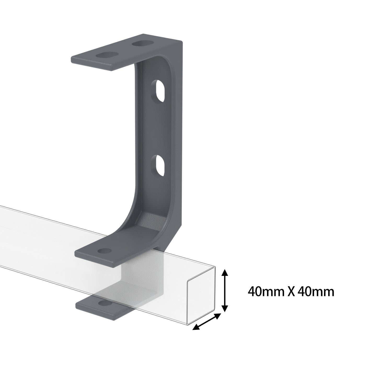 VANA Stahl Kombi-Halterung SPP059 – Wand- & Deckenmontage für Markisen (35mm / 40mm) - Vana Deutschland Sunavo