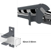 Markisen-Wandhalterung SPP058 – Aluminium Wandkonsole - Vana Deutschland Sunavo