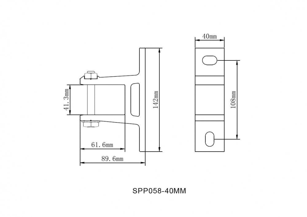 Markisen-Wandhalterung SPP058 – Aluminium Wandkonsole - Vana Deutschland Sunavo