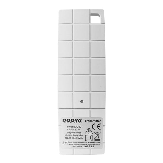 VANA Fernbedienung für Markisen ohne LED-Beleuchtung DC90 - Vana Deutschland Sunavo