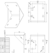 Deckenhalterung Adapter für Vollkassettenmarkisen SPP061 - Vana Deutschland Sunavo