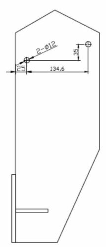 Dachsparrenhalter Vollkassettenmarkise SPP062 Massiv Stahl Anthrazit - Vana Deutschland Sunavo